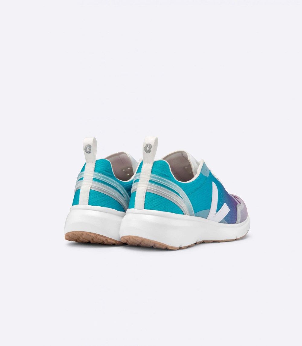 Veja Trainers Mens Blue/White - Condor 2 Alveomesh - COEU-97428